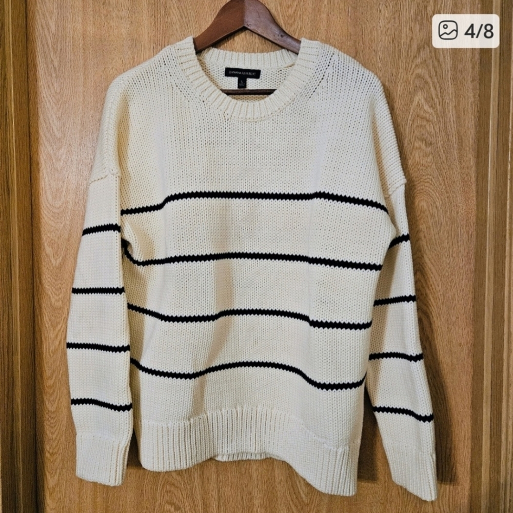 Sweater Banana Republic Chunky Knit Sz L